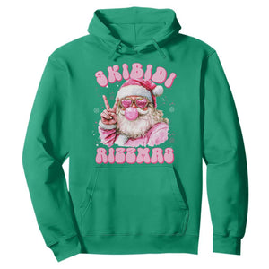 Skibidi Rizzmas Christmas Hoodie Rizz Santa Pink Bubble Gum Funny Xmas Girl Kids Gen Alpha TS10 Irish Green Print Your Wear