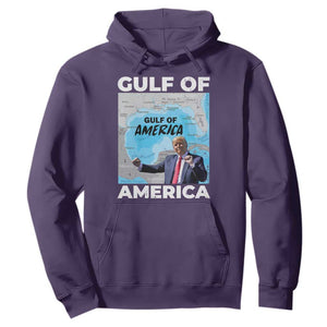 America's Gulf Mexico Hoodie Trump Dancing Funny Map TS10 Purple Print Your Wear
