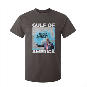 America's Gulf Mexico T Shirt For Kid Trump Dancing Funny Map TS10 Dark Chocolate Print Your Wear