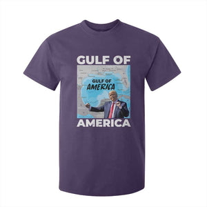 America's Gulf Mexico T Shirt For Kid Trump Dancing Funny Map TS10 Purple Print Your Wear