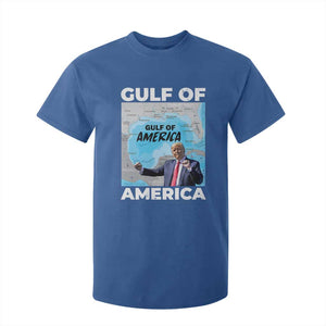 America's Gulf Mexico T Shirt For Kid Trump Dancing Funny Map TS10 Royal Blue Print Your Wear