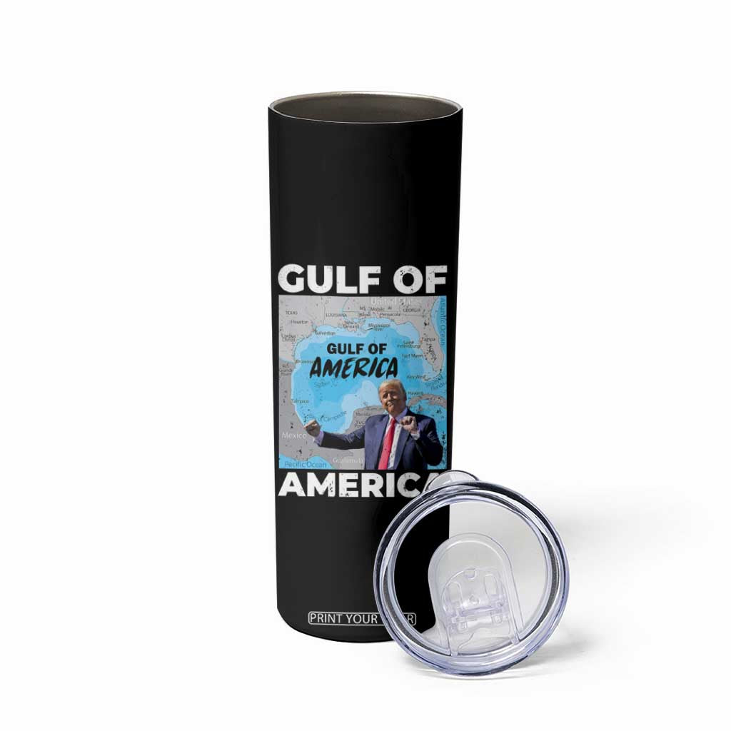 America's Gulf Mexico Skinny Tumbler Trump Dancing Funny Map TS10 Print Your Wear