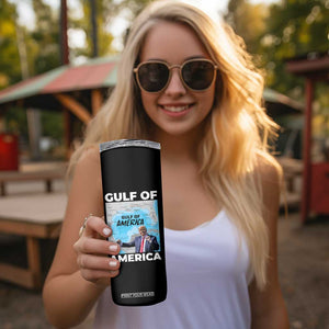 America's Gulf Mexico Skinny Tumbler Trump Dancing Funny Map TS10 Print Your Wear