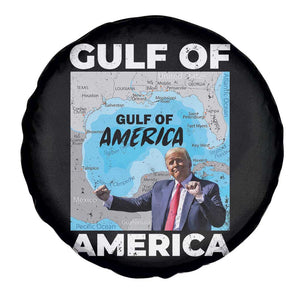 America's Gulf Spare Tire Cover Mexico Trump Dancing Funny Map TS10 Print Your Wear