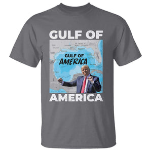 America's Gulf Mexico T Shirt Trump Dancing Funny Map TS10 Charcoal Print Your Wear