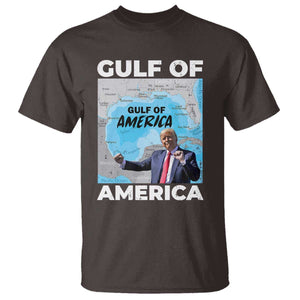 America's Gulf Mexico T Shirt Trump Dancing Funny Map TS10 Dark Chocolate Print Your Wear