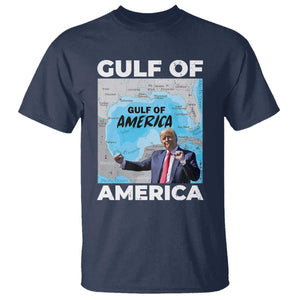 America's Gulf Mexico T Shirt Trump Dancing Funny Map TS10 Navy Print Your Wear