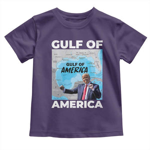 America's Gulf Mexico Toddler T Shirt Trump Dancing Funny Map TS10 Purple Print Your Wear