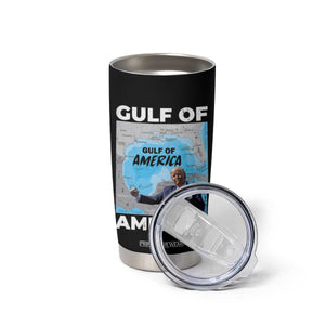 America's Gulf Mexico Tumbler Cup Trump Dancing Funny Map TS10 Print Your Wear