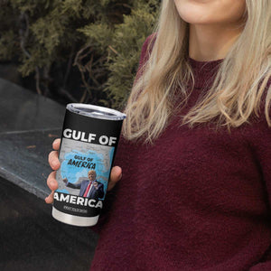 America's Gulf Mexico Tumbler Cup Trump Dancing Funny Map TS10 Print Your Wear