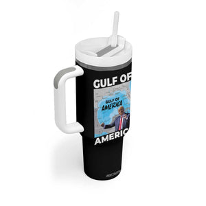 America's Gulf Mexico Tumbler With Handle Trump Dancing Funny Map TS10 Print Your Wear