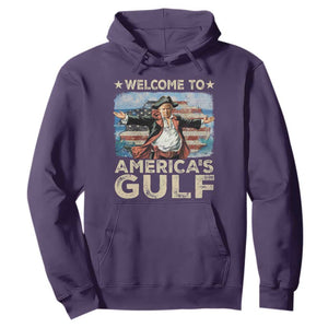 America's Gulf Mexico Hoodie Presdent Trump Pirate TS10 Purple Print Your Wear