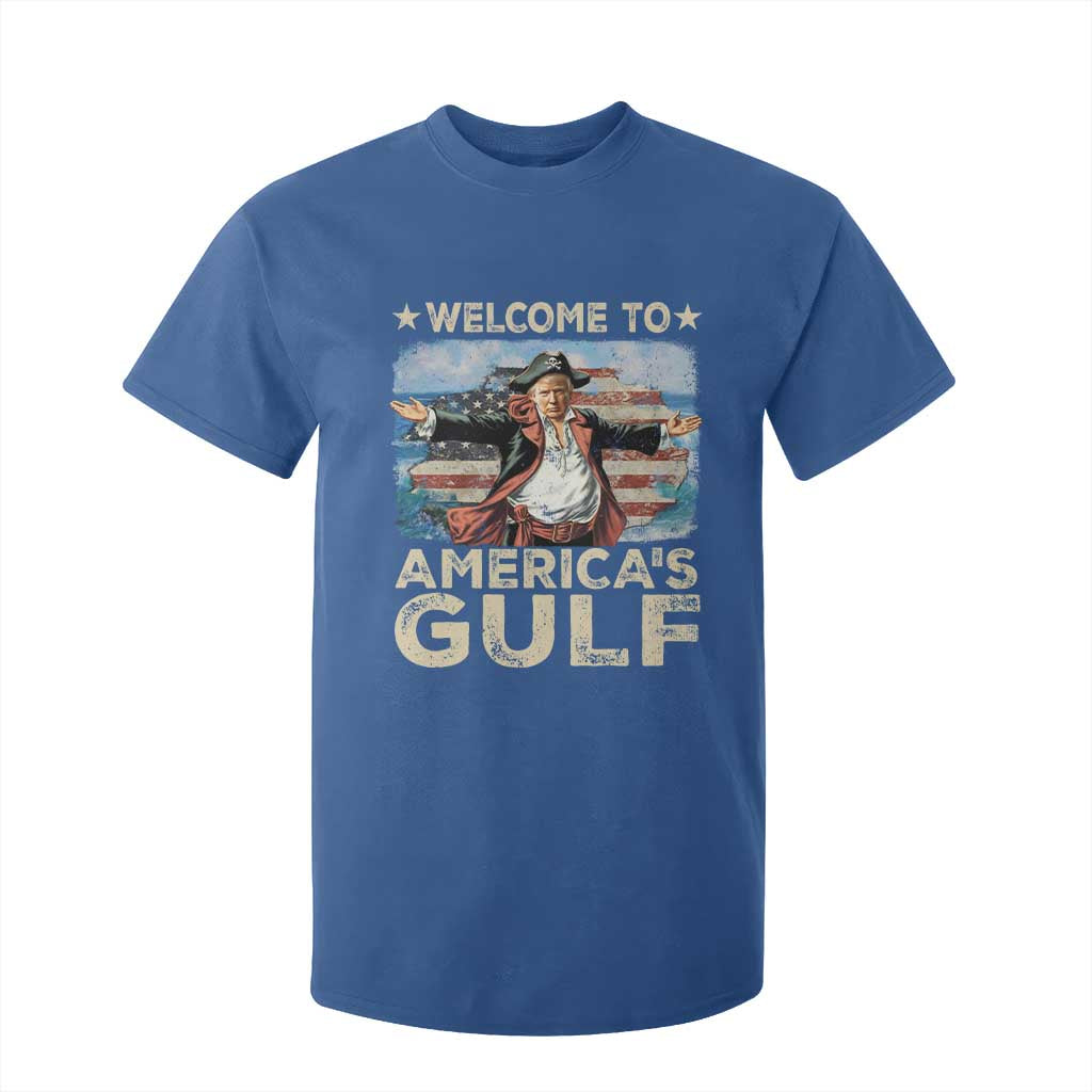 America's Gulf Mexico T Shirt For Kid Presdent Trump Pirate TS10 Royal Blue Print Your Wear