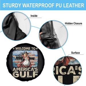 America's Gulf Spare Tire Cover Presdent Trump Pirate TS10 Print Your Wear