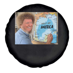 Funny America's Gulf Spare Tire Cover Presdent Trump TS10 Print Your Wear