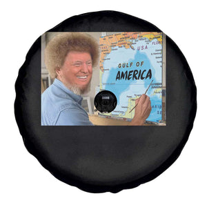 Funny America's Gulf Spare Tire Cover Presdent Trump TS10 Print Your Wear