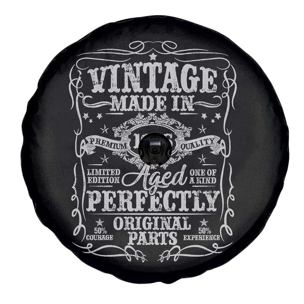 80th Birthday Gift Spare Tire Cover Vintage Born 1945 Turning 80 Year Old TS10 Print Your Wear