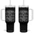 80th Birthday Gift Tumbler With Handle Vintage Born 1945 Turning 80 Year Old TS10 One Size: 40 oz Black Print Your Wear