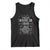 Vintage 1945 Tank Top Aged Perfectly 80th Birthday Gift American Flag TS10 Black Print Your Wear