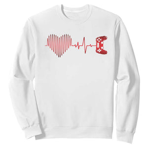 Valentine Gamer Sweatshirt Heartbeat Video Games Gaming Boys TS10 White Print Your Wear