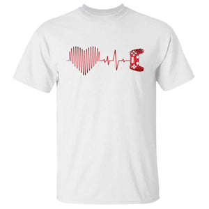 Valentine Gamer T Shirt Heartbeat Video Games Gaming Boys TS10 White Print Your Wear