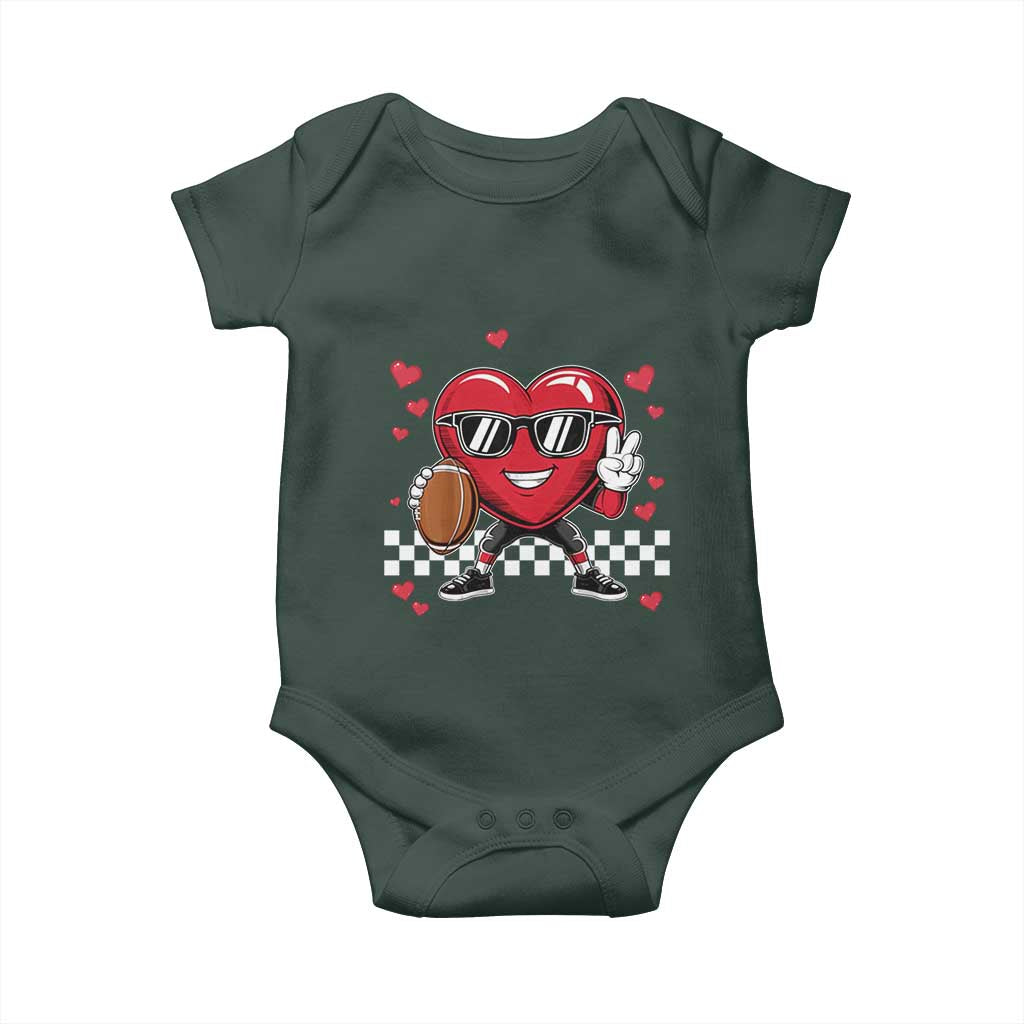 Funny Valentines Day Gamer Baby Onesie Gamer Heartbeat Video Games Gaming TS10 Print Your Wear