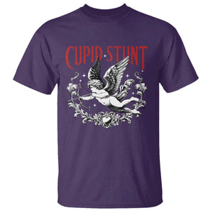 Valentines Party Retro Cupid Stunt T Shirt TS10 Purple Print Your Wear