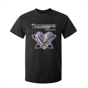 Funny Anti Valentines Day T Shirt For Kid Heart Protect Anti Love Single Day TS10 Black Print Your Wear