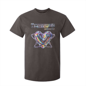 Funny Anti Valentines Day T Shirt For Kid Heart Protect Anti Love Single Day TS10 Dark Chocolate Print Your Wear