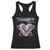 Funny Anti Valentines Day Racerback Tank Top Heart Protect Anti Love Single Day TS10 Black Print Your Wear