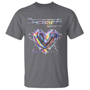 Funny Anti Valentines Day T Shirt Heart Protect Anti Love Single Day TS10 Charcoal Print Your Wear
