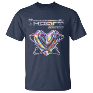 Funny Anti Valentines Day T Shirt Heart Protect Anti Love Single Day TS10 Navy Print Your Wear