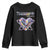 Funny Anti Valentines Day Youth Sweatshirt Heart Protect Anti Love Single Day TS10 Black Print Your Wear