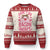 Valentines Party Knit Sweatshirt Don't Go Bacon My Heart Funny Couple - Print Your Wear