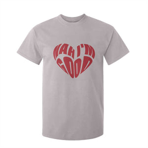 Anti Valentines Day T Shirt For Kid Heart Nah Im Good Funny Single Awareness Gift TS10 Ice Gray Print Your Wear