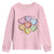 Funny Anti Valentines Day Youth Sweatshirt Sarcasm Conversation Candy Hearts TS10 Light Pink Print Your Wear