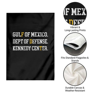 Subtle FDT Garden Flag Vintage Gulf of Mexico Dept Of Defense Kennedy Center TS10 Print Your Wear