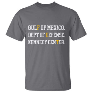 Subtle FDT T Shirt Vintage Gulf of Mexico Dept Of Defense Kennedy Center TS10 Charcoal Print Your Wear