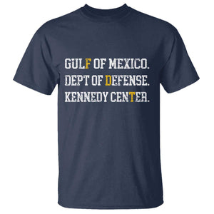 Subtle FDT T Shirt Vintage Gulf of Mexico Dept Of Defense Kennedy Center TS10 Navy Print Your Wear