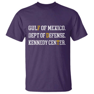 Subtle FDT T Shirt Vintage Gulf of Mexico Dept Of Defense Kennedy Center TS10 Purple Print Your Wear
