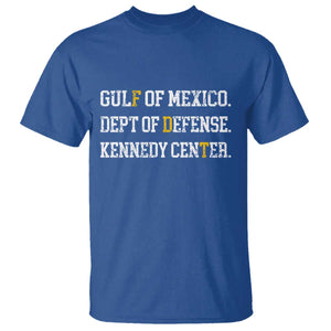 Subtle FDT T Shirt Vintage Gulf of Mexico Dept Of Defense Kennedy Center TS10 Royal Blue Print Your Wear