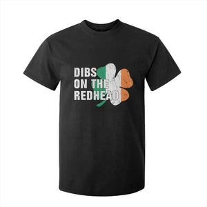 Dibs On The Redhead T Shirt For Kid Funny Irish St Patricks Day Shamrock TS10 Black Print Your Wear
