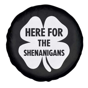 Funny Irish St Patricks Day Spare Tire Cover Here for the Shenanigans TS10 Print Your Wear
