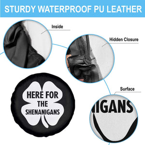 Funny Irish St Patricks Day Spare Tire Cover Here for the Shenanigans TS10 Print Your Wear