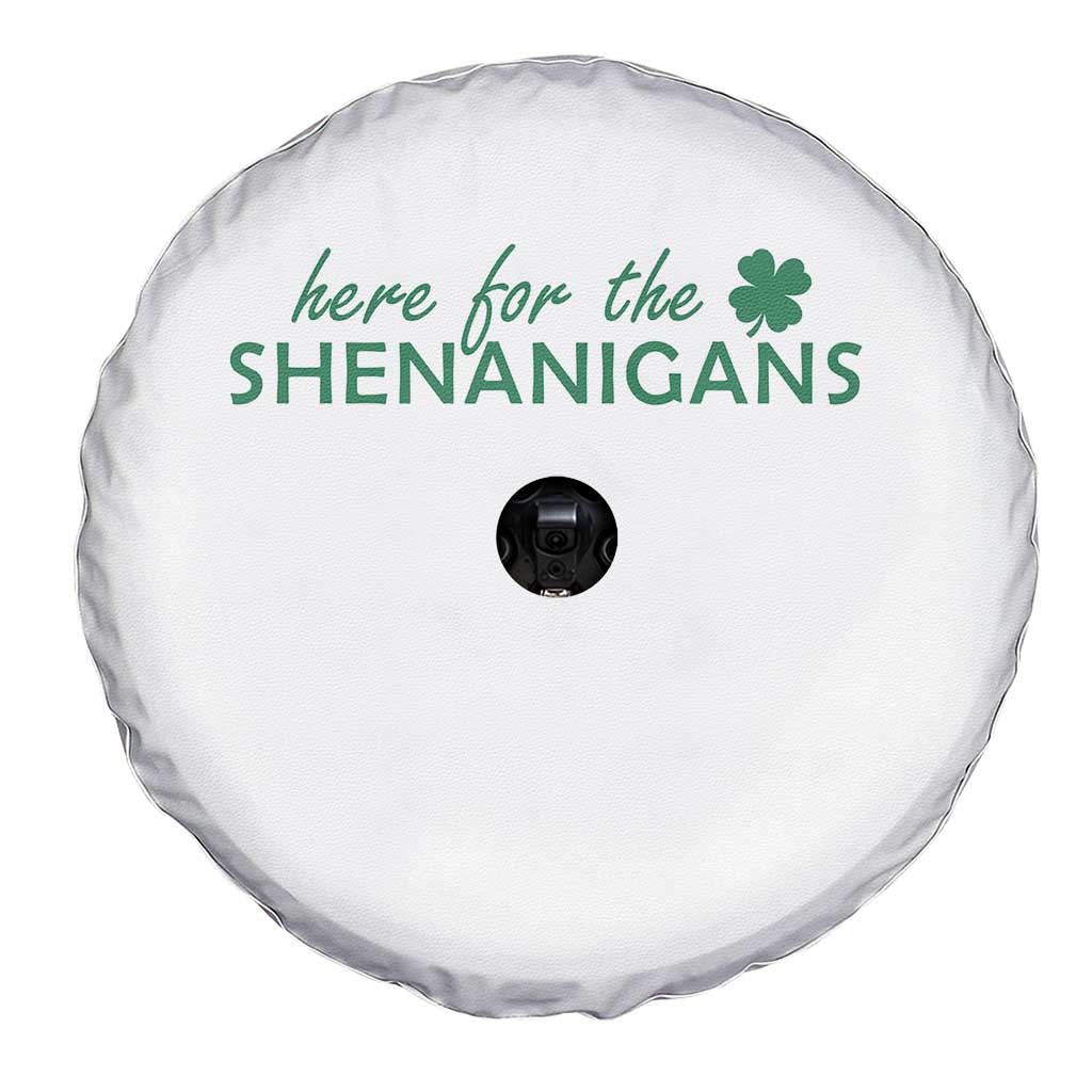 Funny Irish St Patricks Day Spare Tire Cover Here For The Shenanigan Shamrock TS10 Print Your Wear