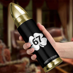 Funny Irish St Patricks Day Shamrock 67 Bullet Tumbler Six Seven 6 7 Meme Gen Alpha Slang TS10 Print Your Wear