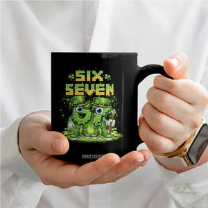Funny Irish St Patricks Day 67 Coffee Mug Six Seven Brainrot Italian Gaming 6 7 Meme Gen Alpha Slang TS10 Print Your Wear