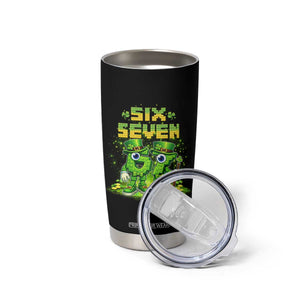 Funny Irish St Patricks Day 67 Tumbler Cup Six Seven Brainrot Italian Gaming 6 7 Meme Gen Alpha Slang TS10 Print Your Wear