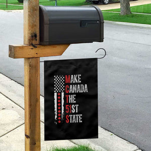 Funny Trump Make Canada 51st State Garden Flag TS10 Print Your Wear