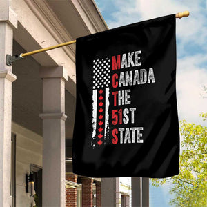 Funny Trump Make Canada 51st State Garden Flag TS10 Print Your Wear